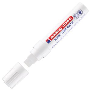 Marker-kreda za staklo 4-15 mm Edding 4090 bijeli