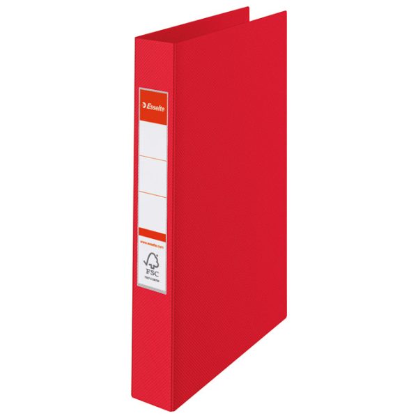Mapa uložna 2ringa-fi25 mm/hrbat-35 mm A4 Vivida Esselte 14451 crvena - Slika 5