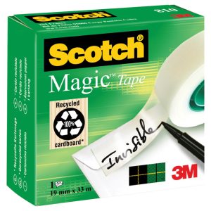 Traka ljepljiva nevidljiva 19 mm/33m Scotch Magic-810 3M.