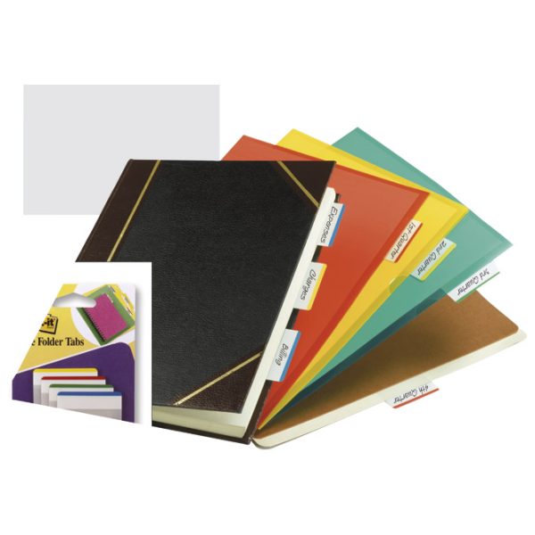 Zastavica 50,8x38 mm 4boje(rub)x6L super čvrste Post-it Strong 3M.686-F prozirne blister - Slika 2