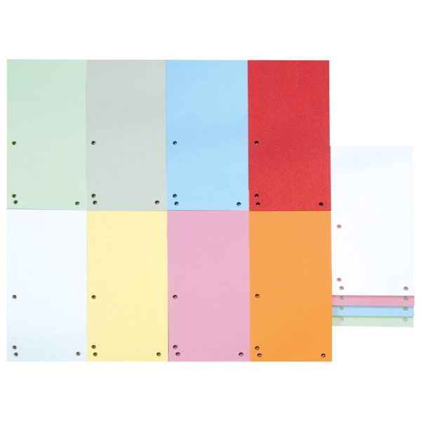 Pregrada kartonska 23,5x10,5 cm pk100 Donau 8620100-04PL crvena - Slika 3