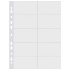 Fascikl uložni za vizitke A4 pk10 Donau 1716001PL-00