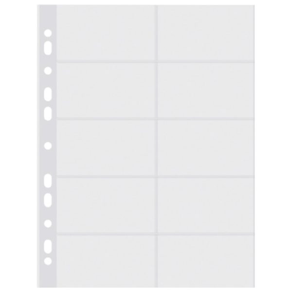 Fascikl uložni za vizitke A4 pk10 Donau 1716001PL-00