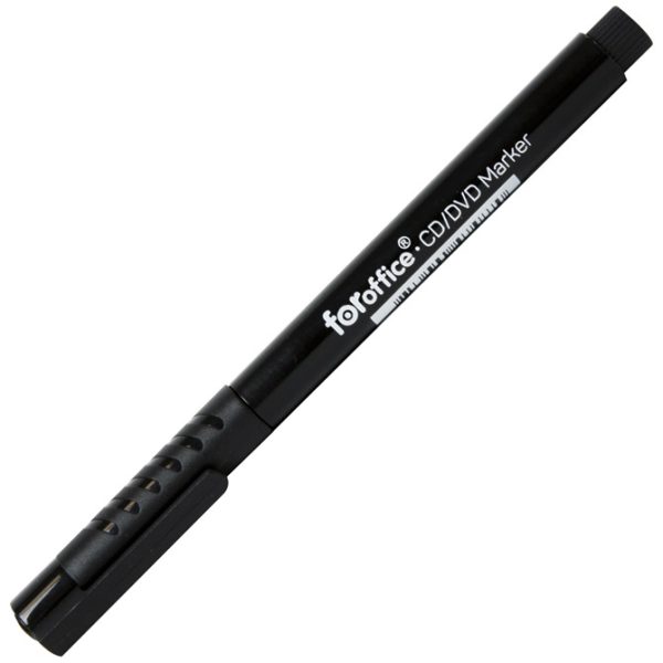 Marker za CD/DVD 1 mm FORoffice crni