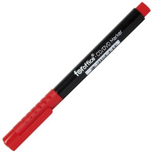 Marker za CD/DVD 1 mm FORoffice crveni