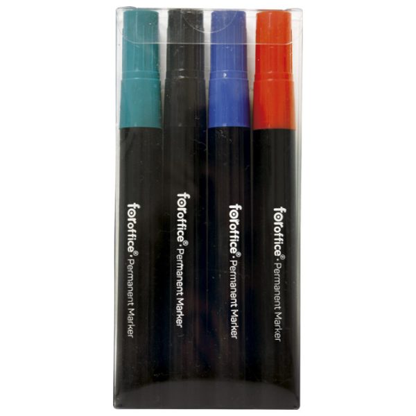 Marker permanentni 1,5-3 mm okrugli vrh pk4 FORoffice sortirano