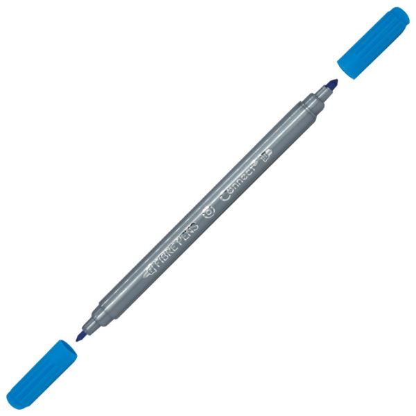 Flomaster školski  12boja obostrani Connect blister - Slika 2