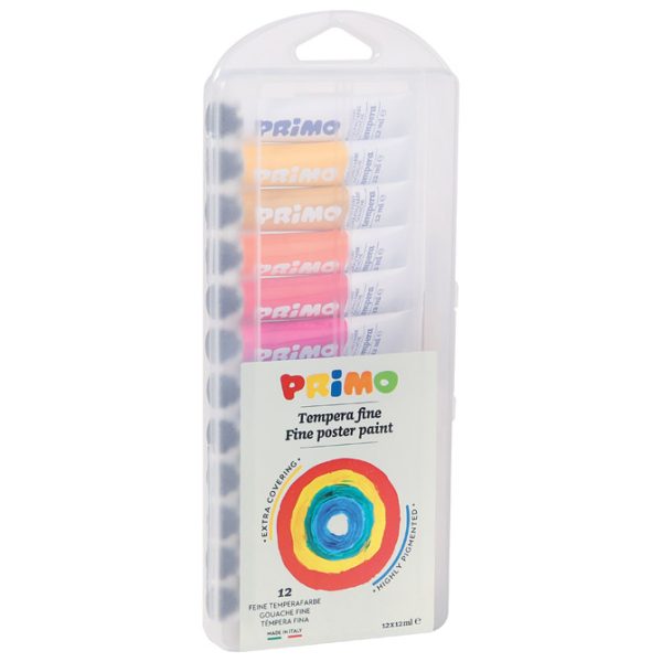 Boja tempera 12ml aluminijska tuba 12boja/poly Primo 448T12AP