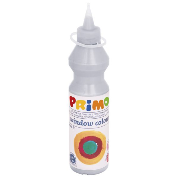 Boja za staklo 80ml Primo 650W910 srebrna