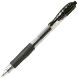 Roler gel grip 0,5 mm G2 Pilot BL-G2-5-B crni