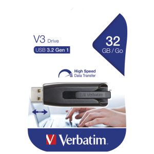 Memorija USB 32GB 3.0 Store'n'Go V3 Verbatim 49173 crna blister