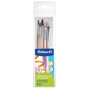 Kist za vodene boje 2,4,6+tempere 6,10 u pvc vrećici Pelikan 718163 blister