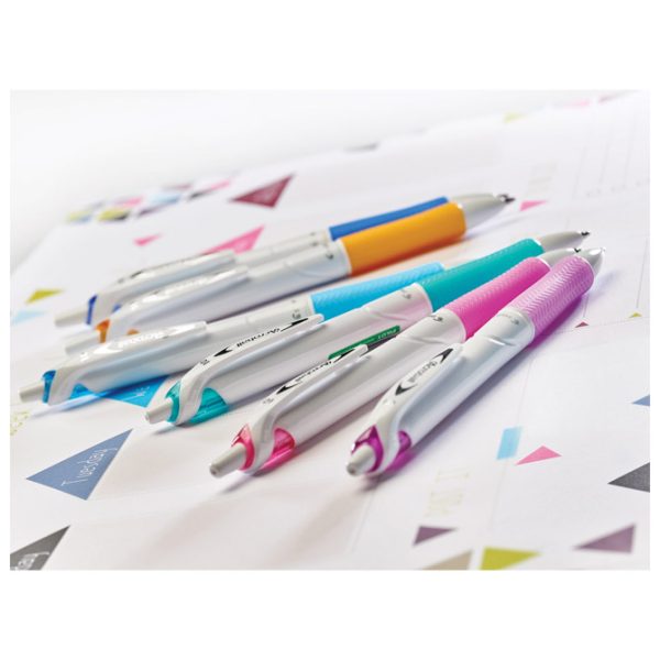 Olovka kemijska Acroball Pure White Begreen Pilot BAB-15M-BG-R crvena!! - Slika 3