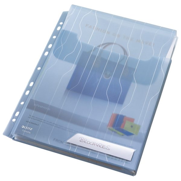 Fascikl uložni A4 pp prošireni+klapa gore pk3 CombiFile Leitz 47270035 plavi - Slika 3