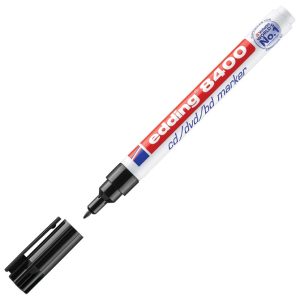 Marker za CD/DVD permanentni 0,5-1 mm Edding 8400 crni