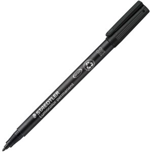 Marker permanentni 1 mm reciklirani Lumocolor Staedtler 317-9 crni