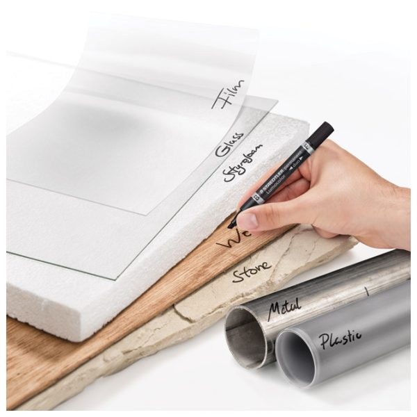 Marker permanentni 0,6 mm pk4 reciklirani Lumocolor Staedtler 318 WP4 - Slika 3