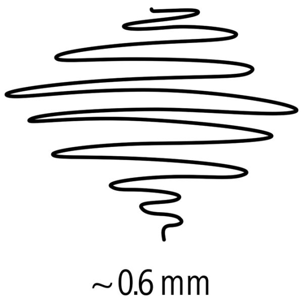 Marker permanentni 0,6 mm pk4 reciklirani Lumocolor Staedtler 318 WP4 - Slika 5