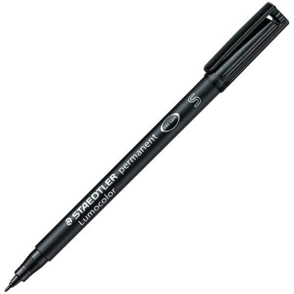Marker OHP permanentni pk4 Lumocolor Staedtler 31-9WP4GS crni - Slika 8