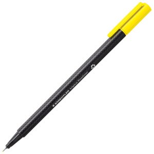 Flomaster fineliner 0,3 mm Triplus Staedtler 334-1 žuti