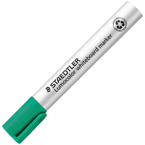 Marker za bijelu ploču 2 mm reciklirani Lumocolor Staedtler 351-5 zeleni - Slika 2