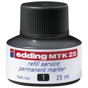 Tinta za marker permanentni 25ml Edding MTK25