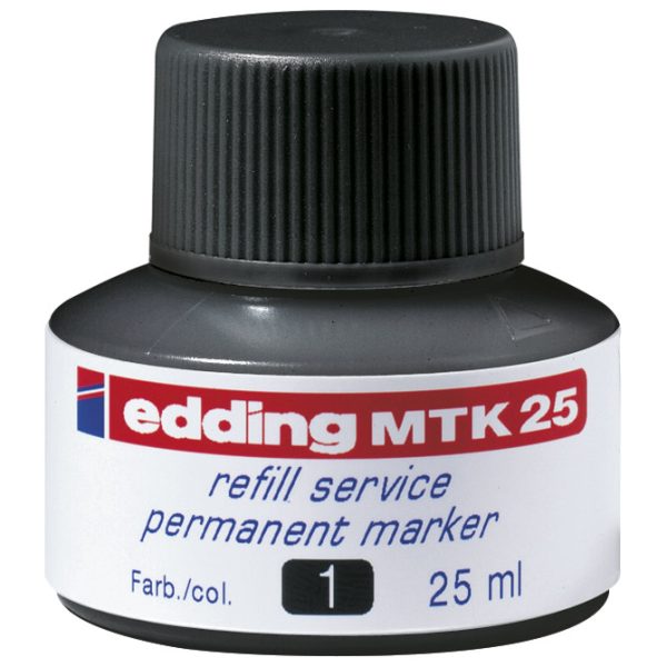 Tinta za marker permanentni 25ml Edding MTK25