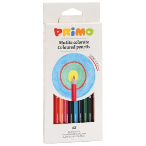 Boje drvene  12boja Primo 503MAT12E blister