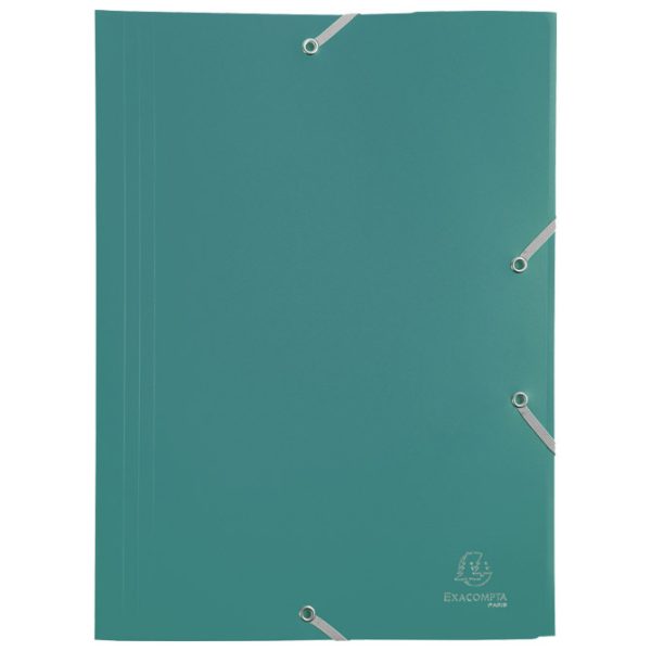 Fascikl klapa s gumicom pp A4 Exacompta 55903E zeleni