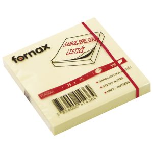 Blok samoljepljiv 100L Fornax žuti
