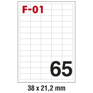 Etikete ILK  38x21,2 mm pk100L Fornax F-01