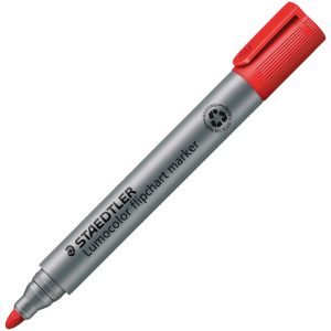 Marker Flipchart 2 mm reciklirani Lumocolor Staedtler 356-2 crveni
