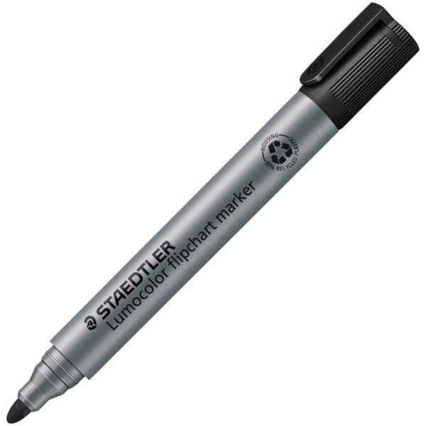 Marker Flipchart 2 mm reciklirani Lumocolor Staedtler 356-9 crni