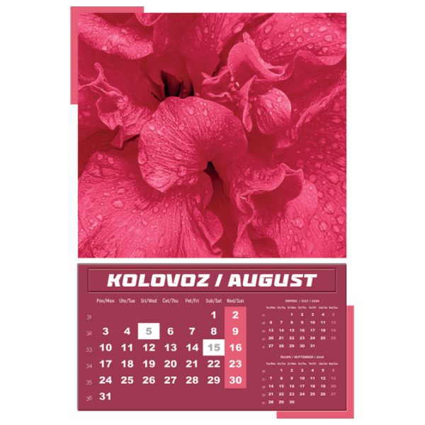 Kalendar "Igre prirode 2026" 13 listova, spirala - Slika 12