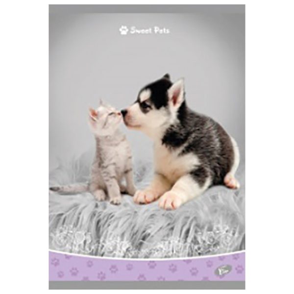 Teka meki uvez A4 karo 40+2L 80g Sweet pets Elisa sortirani motivi!! - Slika 5