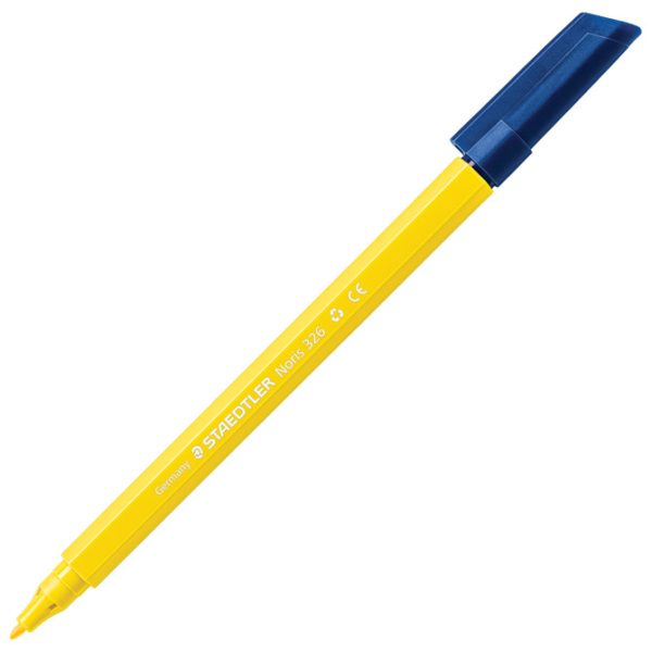 Flomaster školski Noris club Staedtler 326-1 žuti!! - Slika 2