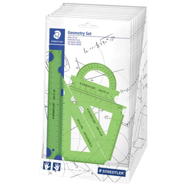 Geometrijski set 1/4 Staedtler 569 PB4N18 sortirano blister - Slika 5