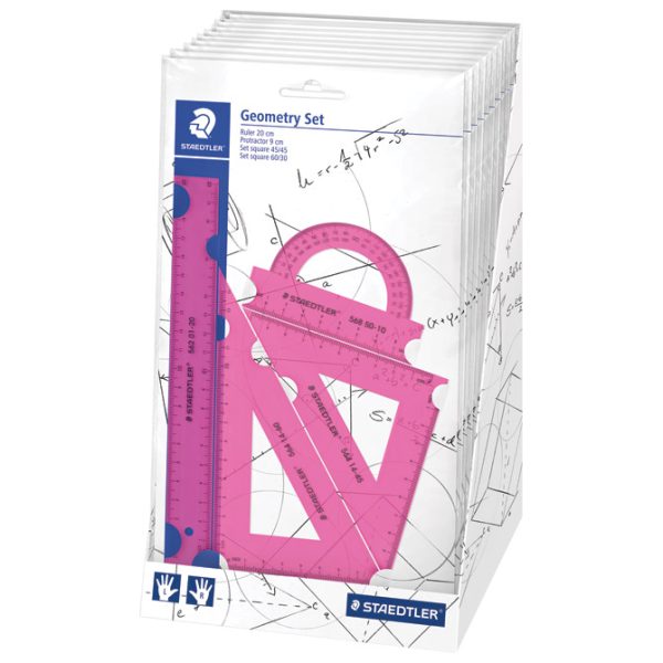 Geometrijski set 1/4 Staedtler 569 PB4N18 sortirano blister - Slika 6