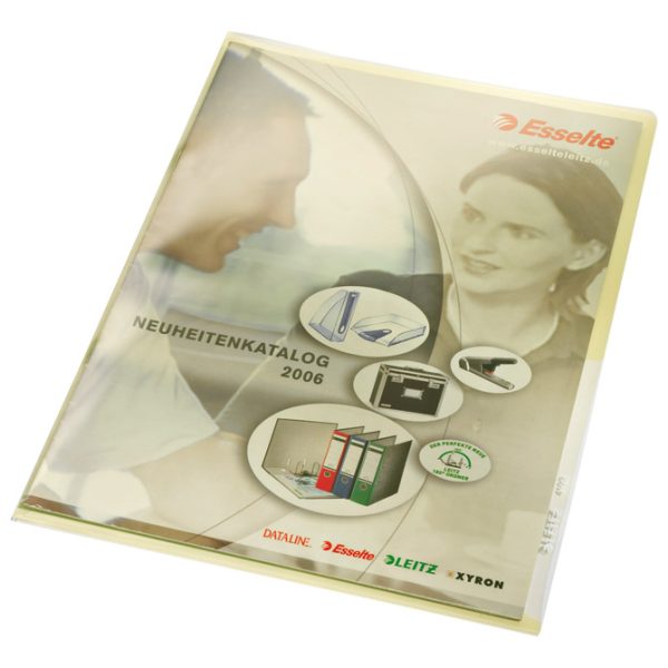 Fascikl "L" 150my pvc A4 Leitz 41000215 žuti - Slika 2