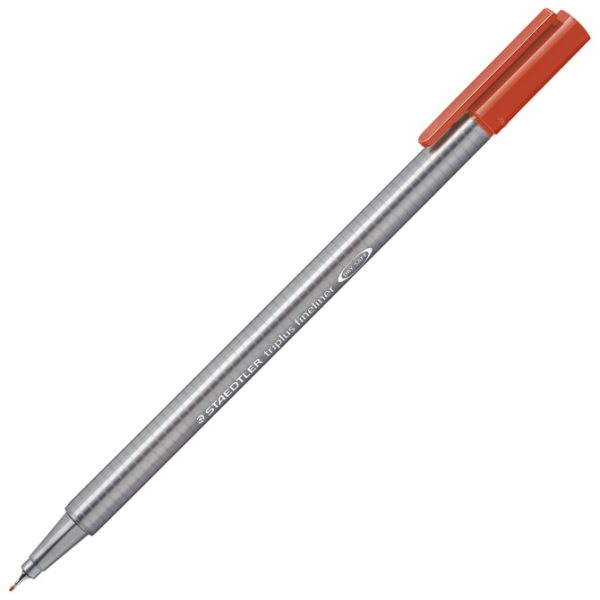 Flomaster fineliner 0,3 mm Triplus Staedtler 334-24 indigo crveni!!