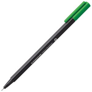 Flomaster fineliner 0,3 mm Triplus Staedtler 334-52 biljno zeleni