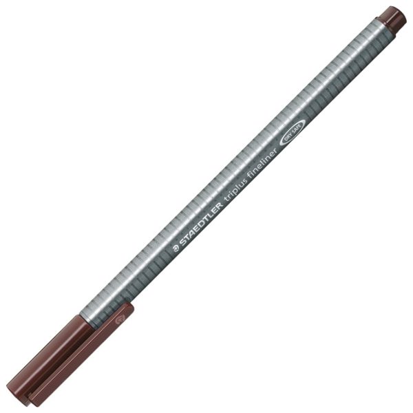 Flomaster fineliner 0,3 mm Triplus Staedtler 334-76 smeđi!! - Slika 2