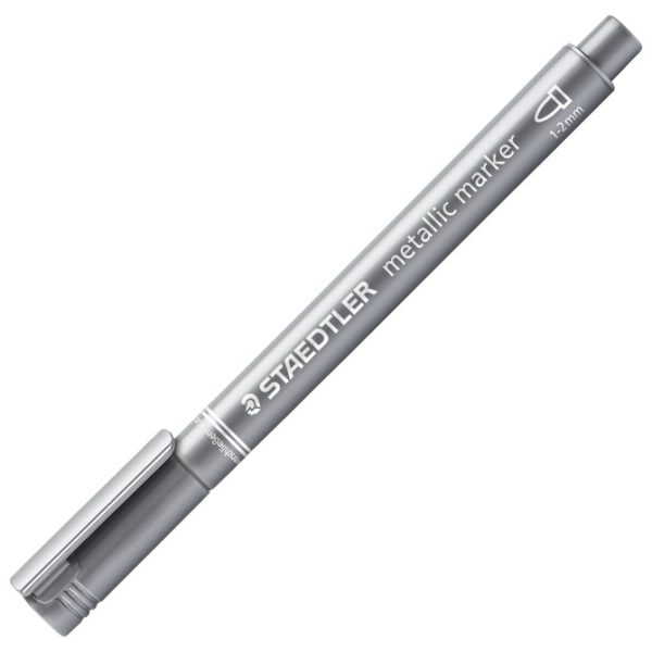 Marker nepermanentni 1-2 mm Metallic pen Staedtler 8323-81 srebrni