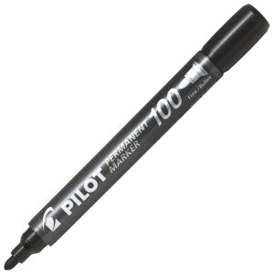 Marker permanentni 1 mm okrugli vrh Pilot SCA-100-B crni