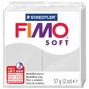 Masa za modeliranje   57g Fimo Soft Staedtler 8020-80 delfin siva
