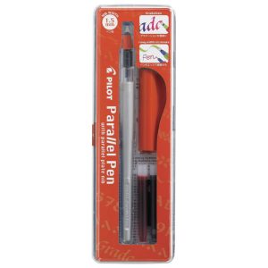Nalivpero za kaligrafiju 1,5 mm set Parallel pen Pilot FP3-15-SSN sivo/crveno