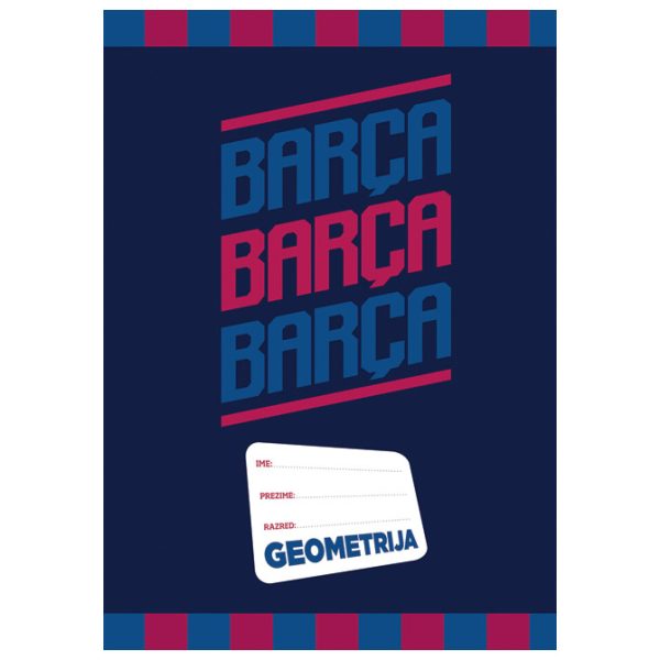 Obrazac školski geometrija Barcelona Mar-Mar!! - Slika 2