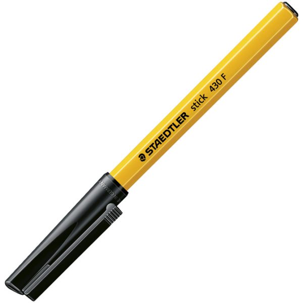 Olovka kemijska Stick Staedtler 430 F-9 crna - Slika 2