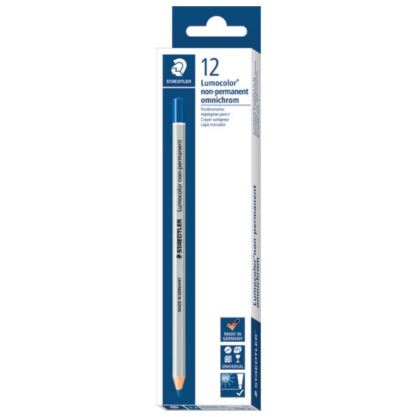 Olovka specijalna nepermanentna Omnichrom pk12 Staedtler 108-3 plava - Slika 2