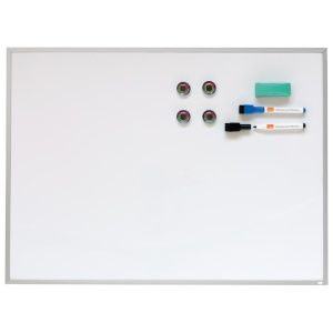 Ploča magnetna  58,5x43 cm aluminijski okvir Nobo 1903777 bijela